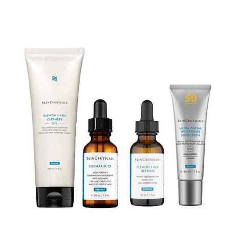 SkinCeuticals Complete Silymarin CF Blemish Routine Bundle 1 Skinceuticals Complete Silymarin Cf Blemish Routine Bundle