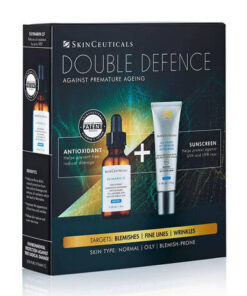 Skinceuticals Double Defence Silymarin CF Kit for Oily + Blemish-Prone Skin